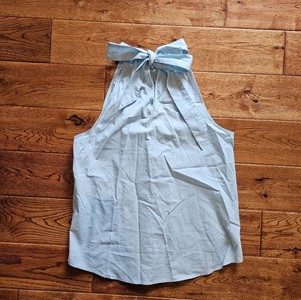 J. Crew Tie Blouse